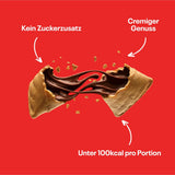 NEOH Chocolade Bites | Geen toegevoegde suiker, 100kcal per portie, knapperige stukjes met een romige hazelnoot- en cacaovulling, perfect voor afhaalmaaltijden of als mueslivervanger | Keto, koolhydraatarm | Verpakking van 3 x 29 g