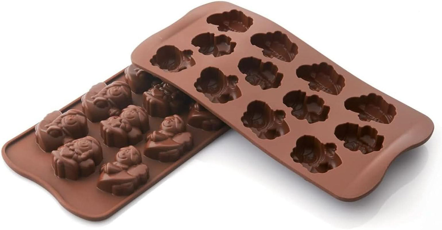Silikomart 191827, Chocoladepralines, Engelen, Andere keukenmodellen Naty Shop