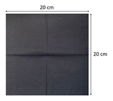 Ser22206772 Coktail hanglamp, servet, 20 x 20, 2-laags, 1/4 vouw, 100 enkelzijdige servetten, rood
