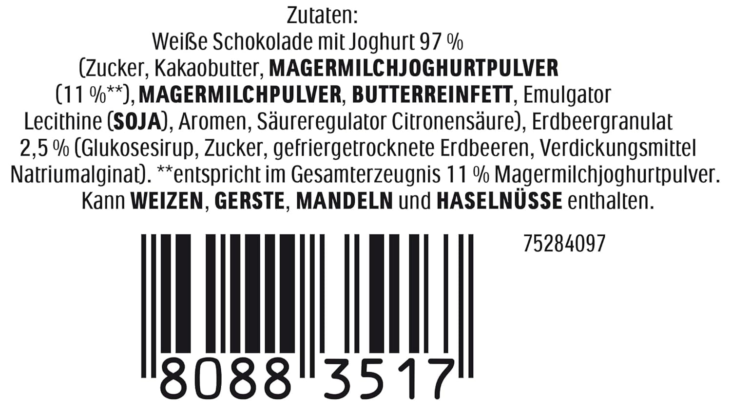 Ferrero Osterhase | 75 G| Weiße Joghurtschokolade Mit Fruchtigen Erdbeercrisps | Pasen | Osterhas | Geschenk Aus Schokolade in Hasenform Naty Shop