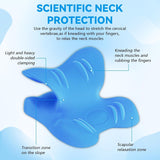 Nekstretcher 2.0, bewolkte nek Lefaya nekstretcher Orthopedische testwinnaar Nekstretcher om nekpijn te verlichten Premium nekbult Nekwolk corrigeert houding (blauw) Cervicale orthopedische kussens Naty Shop
