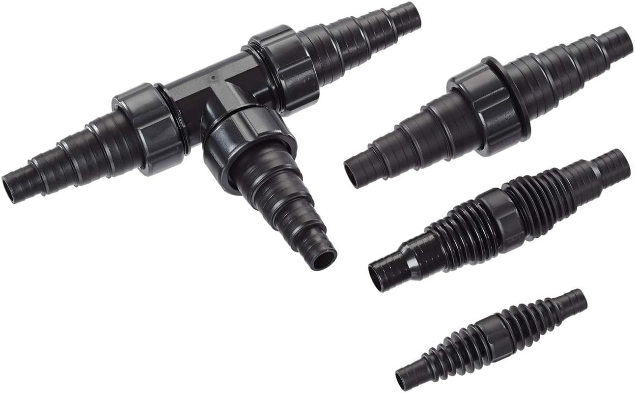 Slangpilaar Oase 2", zwart - gemaakt van PVC materiaal, voor het aansluiten van slangen van 2", diameter 50 cm