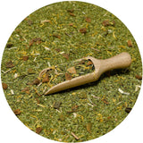 Green Mate Groene Mango & Maracuya 0,5Kg | Mate fruitthee | De exotische smaak van Mate thee De kracht van verkoeling | Natuurlijke stimulatie | Mate Thee uit Brazilië | 500 gr
