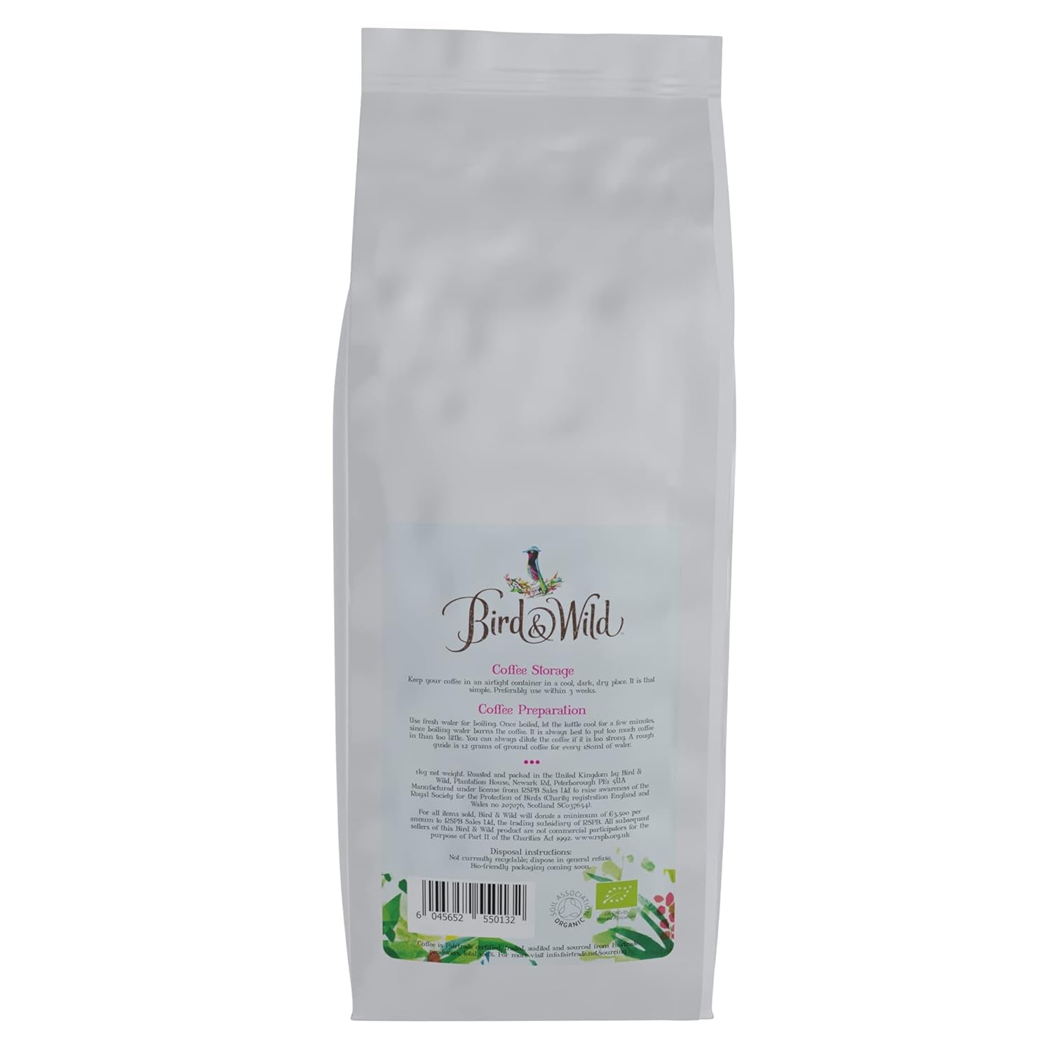 Espresso koffiebonenmengsel 1 kg medium gebrand Fairtrade biologische schaduwrijke vogelvriendelijke hele bonen 1 kg nettogewicht