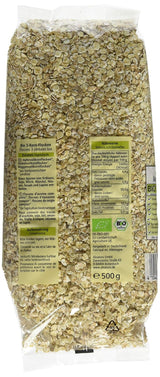 Bio 3-Korn Flocken, 500 G Granen Naty Shop