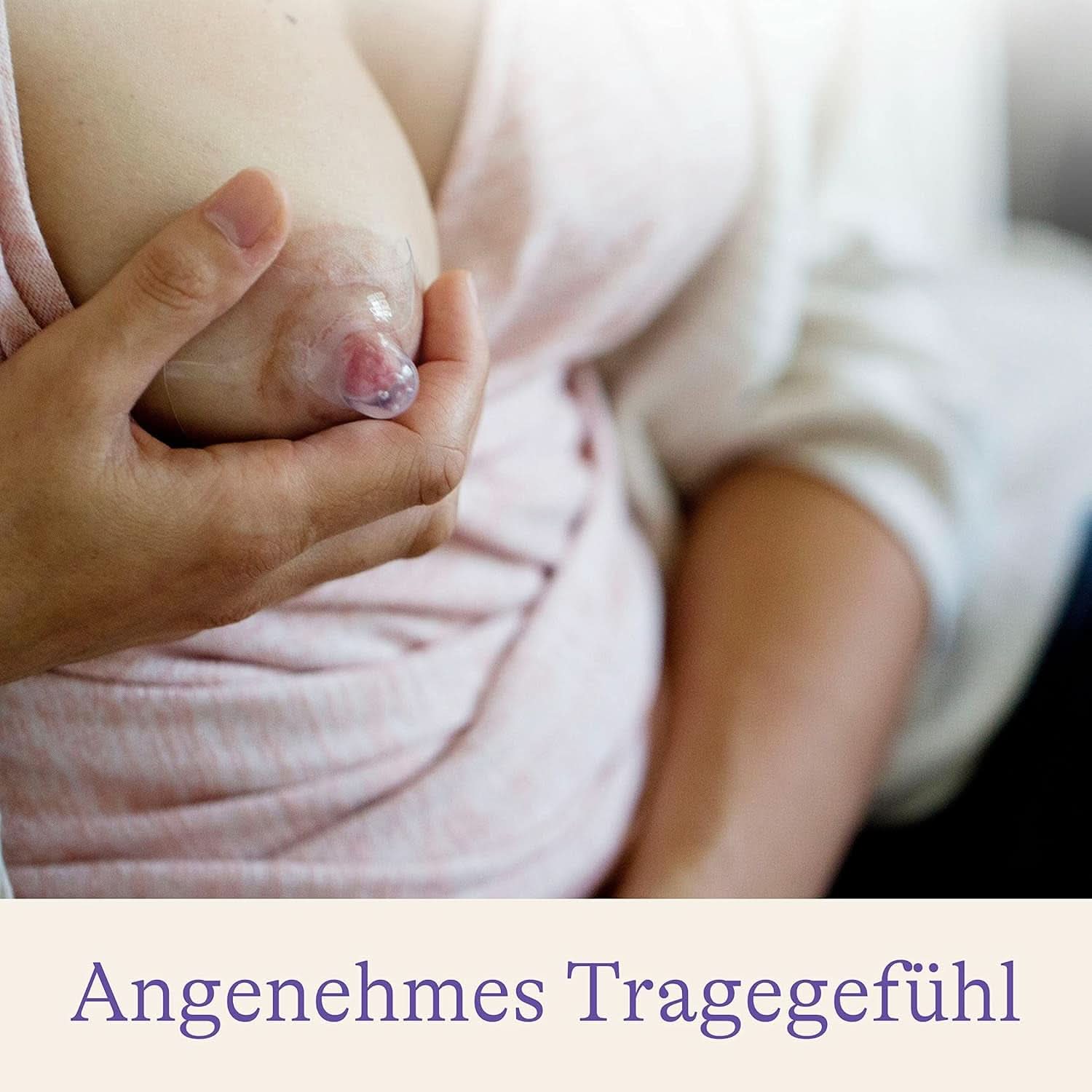 Lansinoh Stillhütchen 20 mm (Größe 1), 2 Stück Inkl. Opbergdoos - Angenehmes Tragegefühl - Trotz Anlegeschwierigkeiten Weiter Stillen Accessoires Voeding en borstvoeding Bebe Naty Shop