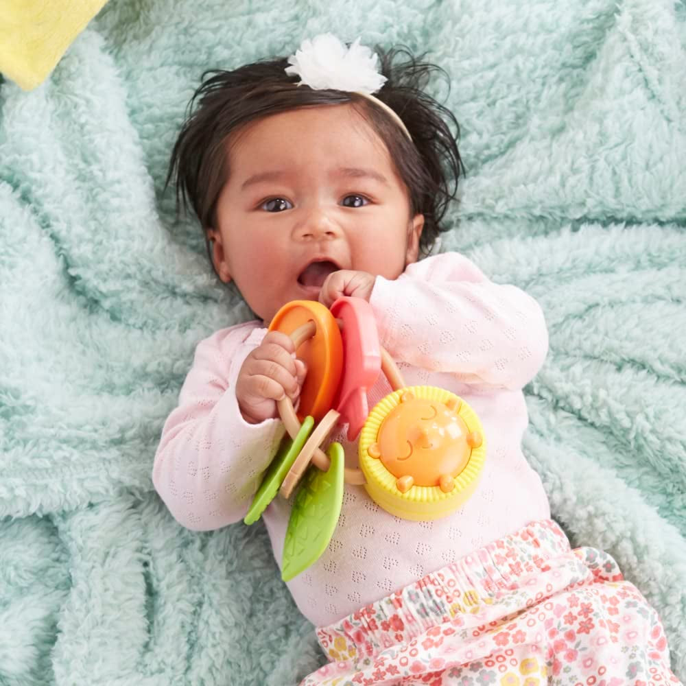 Playskool Mijn eerste sleutels, zintuiglijk speelgoed met structuren en geluiden voor baby's vanaf 3 maanden (exclusief Amazon) Babyspeelgoed Naty Shop