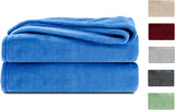 Komfortec donzige deken, comfortabele deken, fleecedeken, Oeko-Tex gecertificeerd, superzacht, 150X200 Cm, 260 G/M², beige Bedden en Dekens Besuche den Komfortec-Store Blauw 150 X 200 Cm