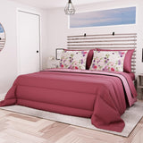 PETTI Artigiani Italiani - Winterdekbed voor tweepersoonsbed, maxi, monochroom, dubbelzijdig, wit, grijs, 100% Made in Italy Dekbedden en dekbedden Naty Shop Plum Bedmaat 100X200: [Quilt 170 X 260 Cm]