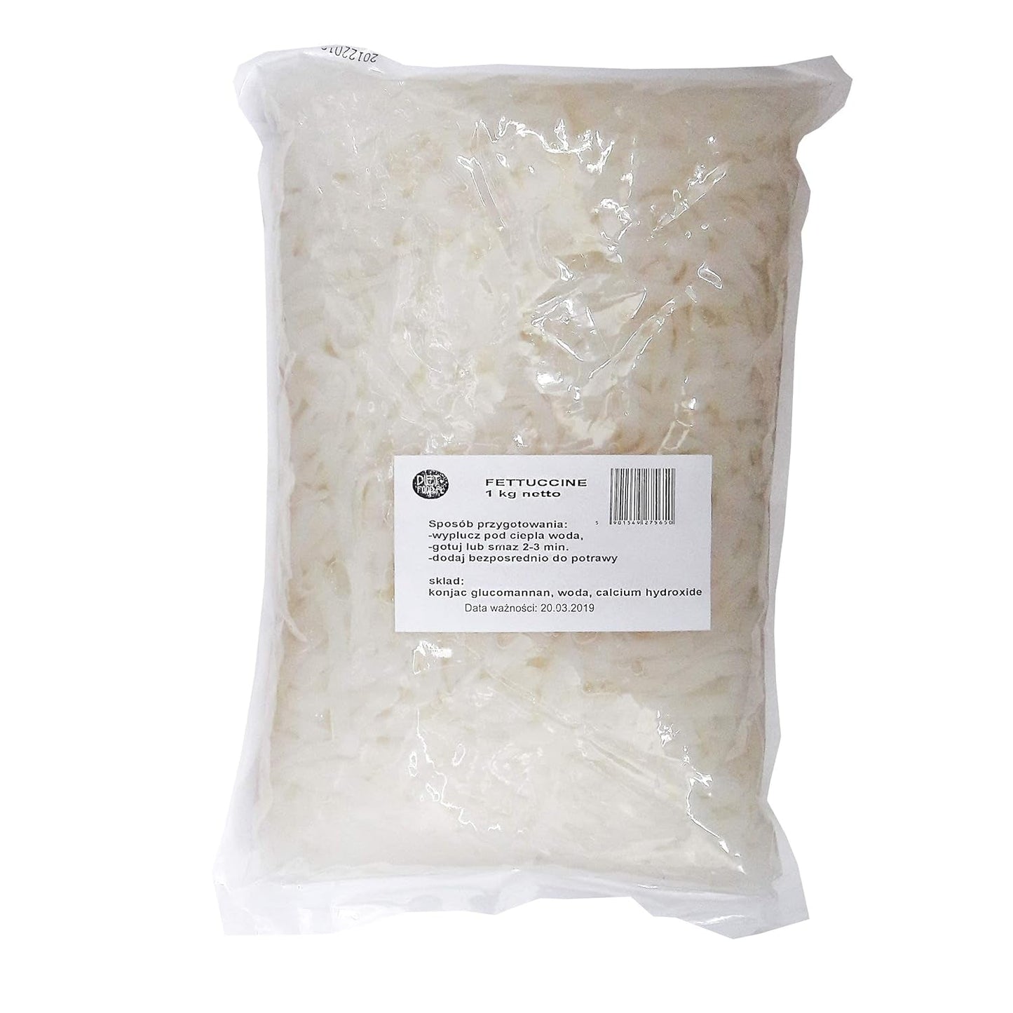 Dieetfettuccine 1000g 1kg Suikervrije en glutenvrije Konjac