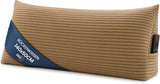 Verenkussen, rugkussen, fluwelen kussen, breedte 70 cm - leeskussen voor bed, bank en bank, groot bankkussen, muurkussen, bankkussen, leeskussen, rugsteunkussen, lichtgrijs
