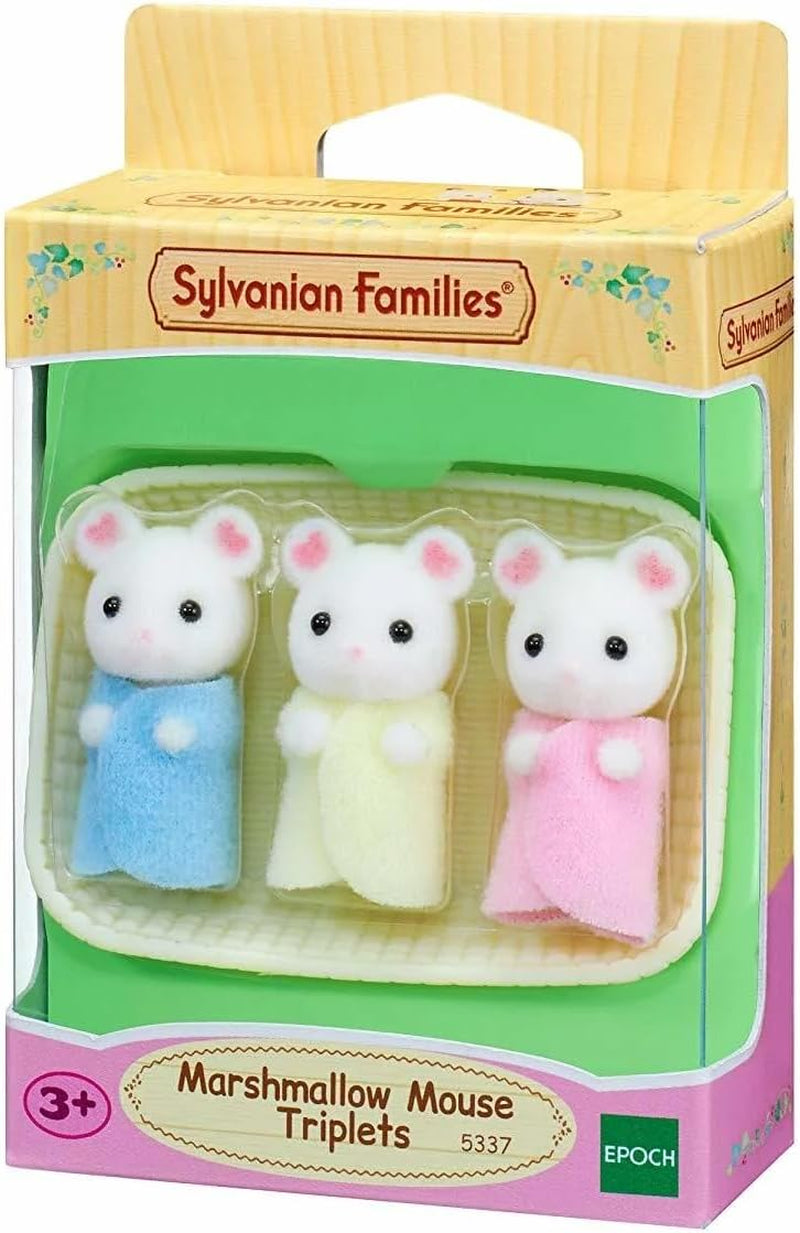 Sylvanian Families L5337 Marshmallow Mouse Triplets - Poppenhuisfiguren Naty Shop Dolls Standaardtitel