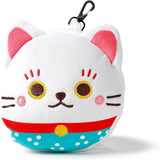 Reiskussen met Relaxeazzz masker - Maneki Neko kat geluksbrenger Reiskussens Naty Shop