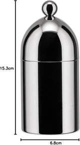 Alessi 90024 theepot met lepel, gemaakt van 18/10 roestvrij staal, hoogglans gepolijst