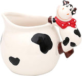 Dekohelden24 koeienkeramische opbergbox, ca. 12 x 11 x 20,5 cm, 20 voedselbewaardozen Naty Shop Jug