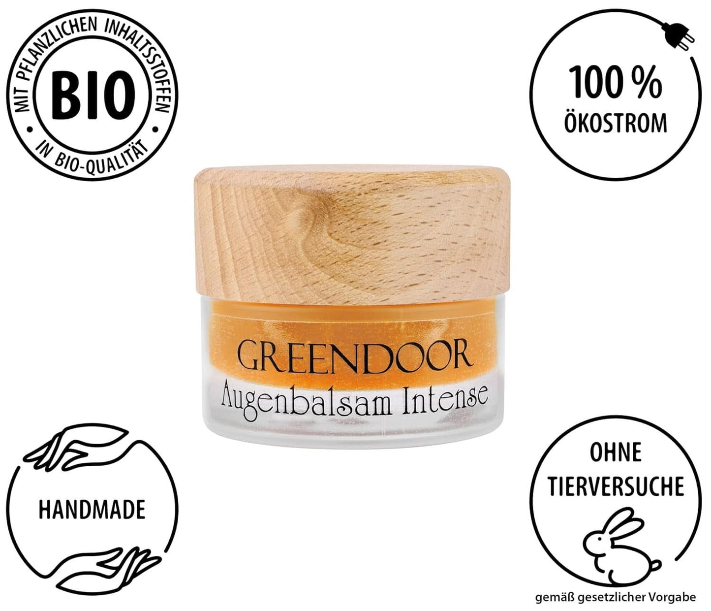 GREENDOOR Oogbalsem Intens 15ml Cosmetica en schoonheid Naty Shop