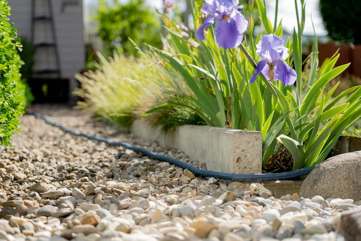 Gardena Liano Xtreme 1/2 inch 25m set: Extreem robuuste textiel tuinslang met lichtgewicht, weerbestendige PVC binnenslang (18475-20)
