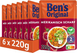 BEN'S ORIGINAL™ Mexicaanse expressrijst 6 x 220 g