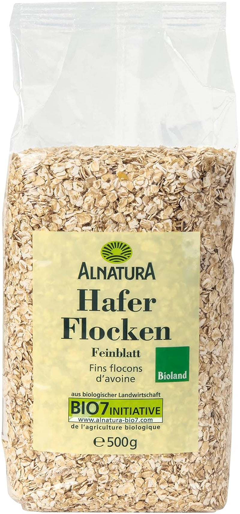 Biologische havermout, kleine vlokken, 500g (1 pakje)