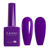 CANNI gel nagellak, semi-permanent, donkerpaars, nagellak, UV-gel, losweken, manicure