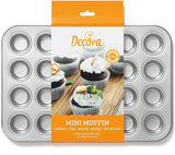 0070035 RUGFORM VOOR 24 MINI MUFFINS 38,5 X 26 X 2 H CM Bakvormen en bakplaten Naty Shop