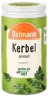 Ostmann Gewürze - Kerbel gerebelt | Kräuternote voor Lammgerichten en handige Eintöpfe | 8 g in Der Streudose