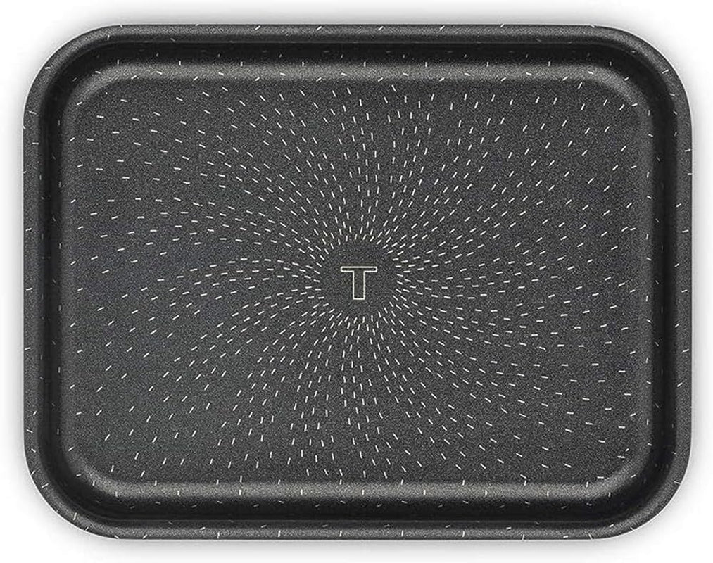 Tefal J1600502 Success Flach Mini Backofen Aluminium Zwart 19X25 X 4,2 Cm Vormen en bakplaten Naty Shop