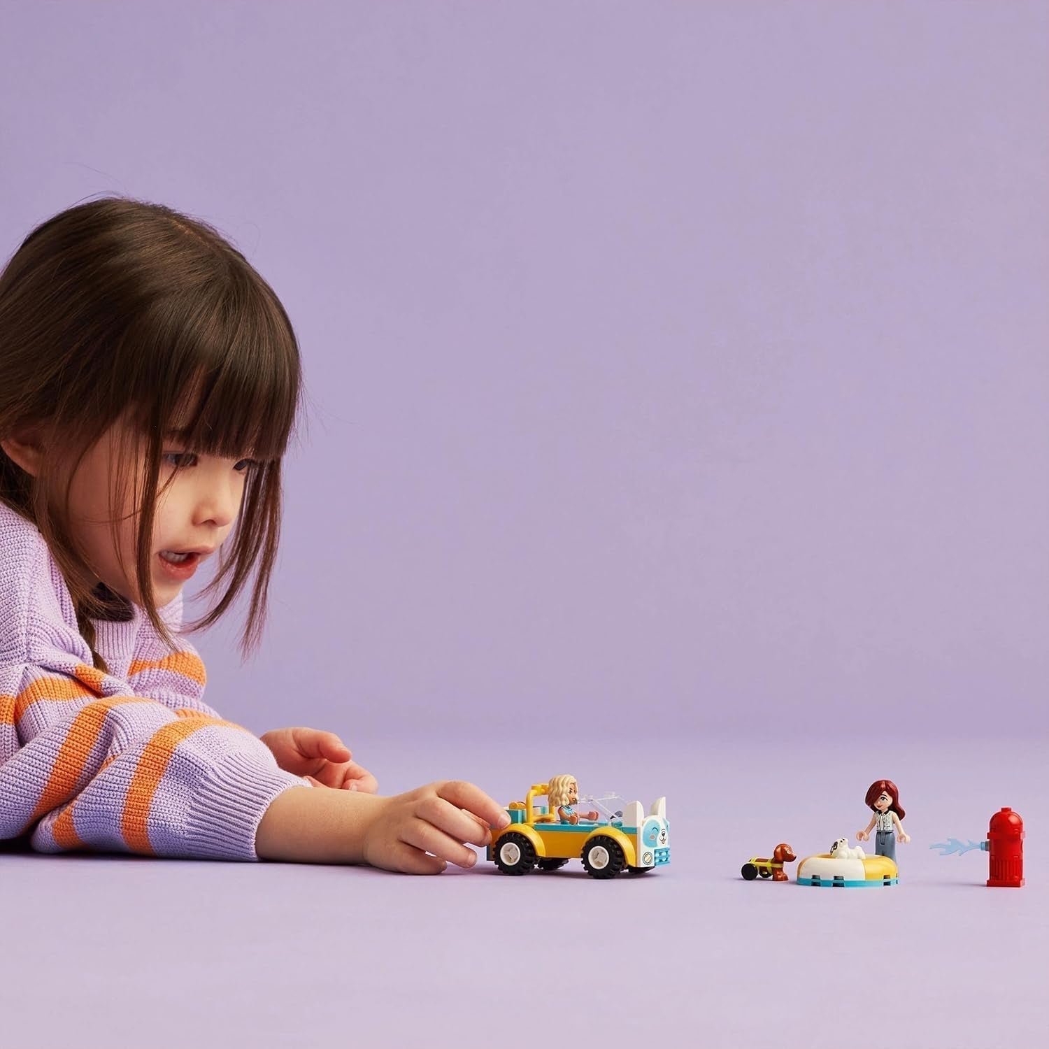 LEGO Friends Mobiele hondentrimsalon, fantasiespel dierenvoertuigspeelset, kinderspeelgoed met 2 figuren en 2 honden voor meisjes en jongens vanaf 4 jaar, hondentrimset 42635 Bouwsets Beuche in LEGO-Store