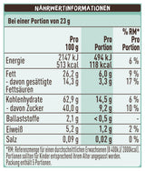 Nestlé Gingerbread, een heerlijk en knapperig tussendoortje met peperkoeksmaak, omhuld met melkchocolade en verfijnd met decoratieve strepen van pure chocolade, verpakking van 4 (1 x 115 g)