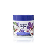 Zwart tulpenmasker, zacht en soepel, 400 ml Naty Shop haarmasker
