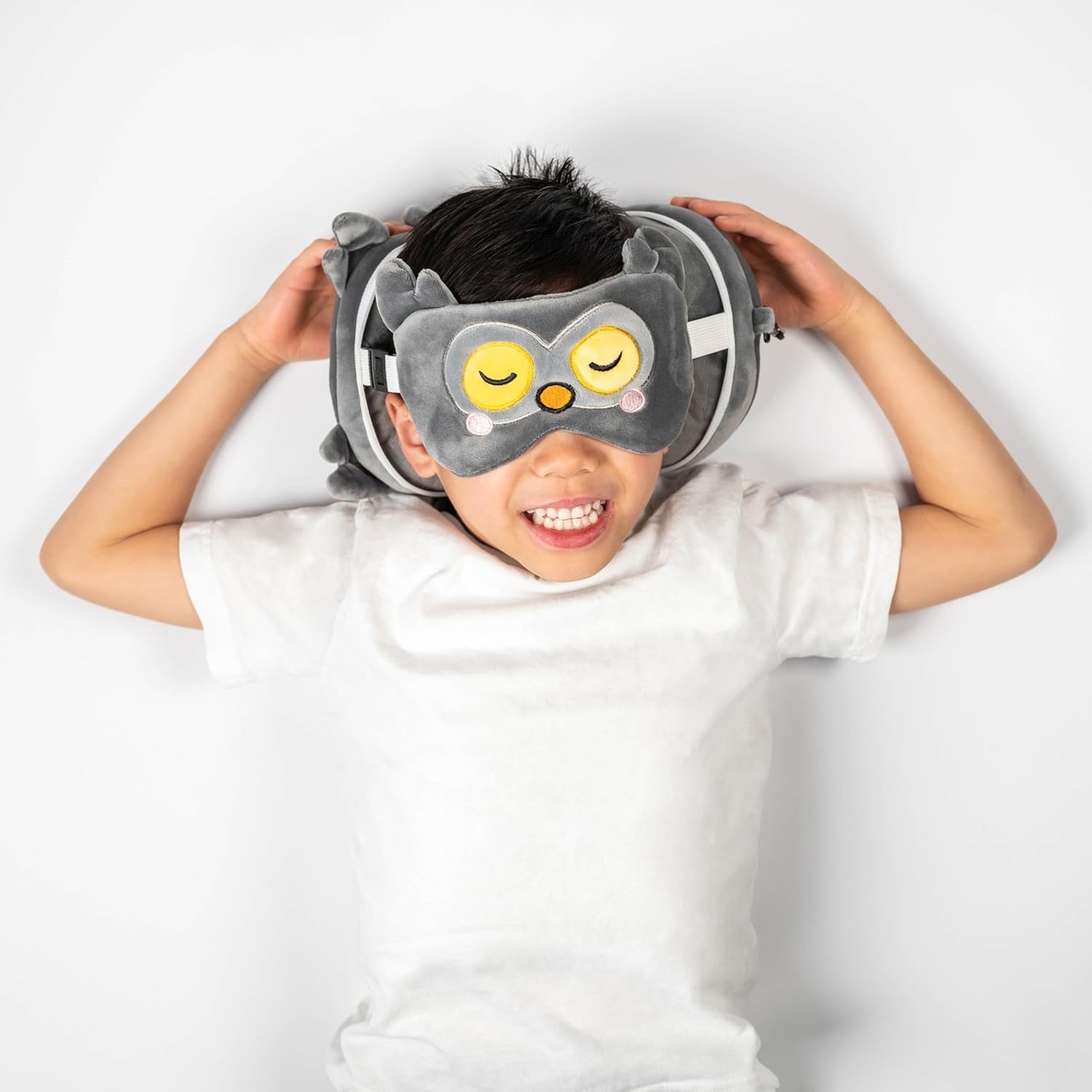 Relaxeazzz Masker Reiskussen - Winston Uil - Schattige Dieren Reiskussens Naty Shop