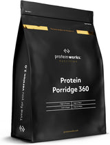 Protein Works - Eiwitpap 360 | Mythe Extra vitaminen en mineralen | Proteinreiches Frühstück | Kalorienarme Haferflocken | 6 Porties | Melkchocolade 500G Granen Naty Shop