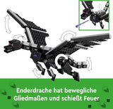 LEGO Minecraft De Einddraak en het Eindschip Actiespeelgoed en ontdekkingsset Videogamebouwset Avontuurset Cadeau voor jongens en meisjes, 8 jaar oud 21264 Bouwsets Beuche in LEGO-Store