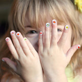 Nagelstickers voor kinderen Meisjes 600+ ontwerpen Dieren Fruit Dinosaurussen Auto's Bloemen 3D Zelfklevende nagelstickers voor kinderen Verjaardagsfeestje Thee Nagelsalon en Spa Cadeau