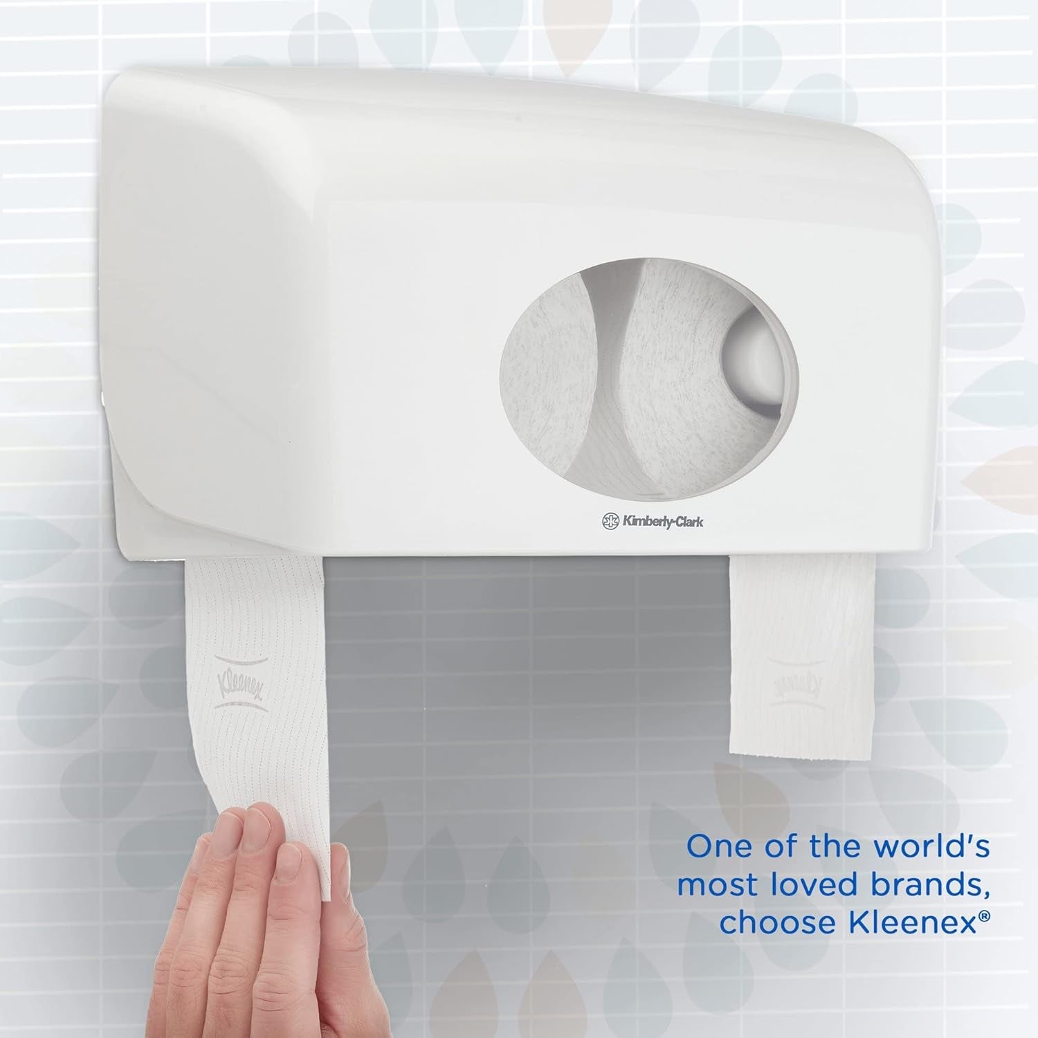 Kleenex Standaardrol 8441 Toiletpapier - 2-laags toiletpapier - 6 verpakkingen van 6 rollen x 600 vellen elk, wit (36 rollen / 21.600 vellen totaal)