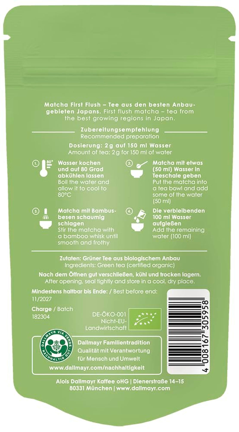 Biologische Matcha-thee 30 g