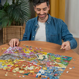 Ravensburger Puzzel 12000832 - Pokémon Adventure - Pokémon-legpuzzel van 1000 stukjes voor volwassenen en kinderen vanaf 14 jaar Puzzel Naty Shop