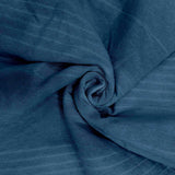 Soleil D'Ocre Adele, Zigzag Cover, Van de bank gegooid, Polykaton, Blauw, 220 X 240 Cm Dekbedden en dekbedden Naty Shop