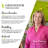 GREENDOOR Eye Roll-On Aloë Vera, natuurlijk anti-rimpel oogserum, 10 ml Cosmetica en Schoonheid Naty Shop