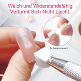 100 Stk Nail Art Schwamm Mit Metallgreifer, Nailart-Zubehör, Baby Boomer, Rendering-Werkzeuge Mit Greifer-Blöcken, Maniküre-Gradient Nail Art Schwamm, voor Pinselset, Nägel, Nageldesign-Zubehör