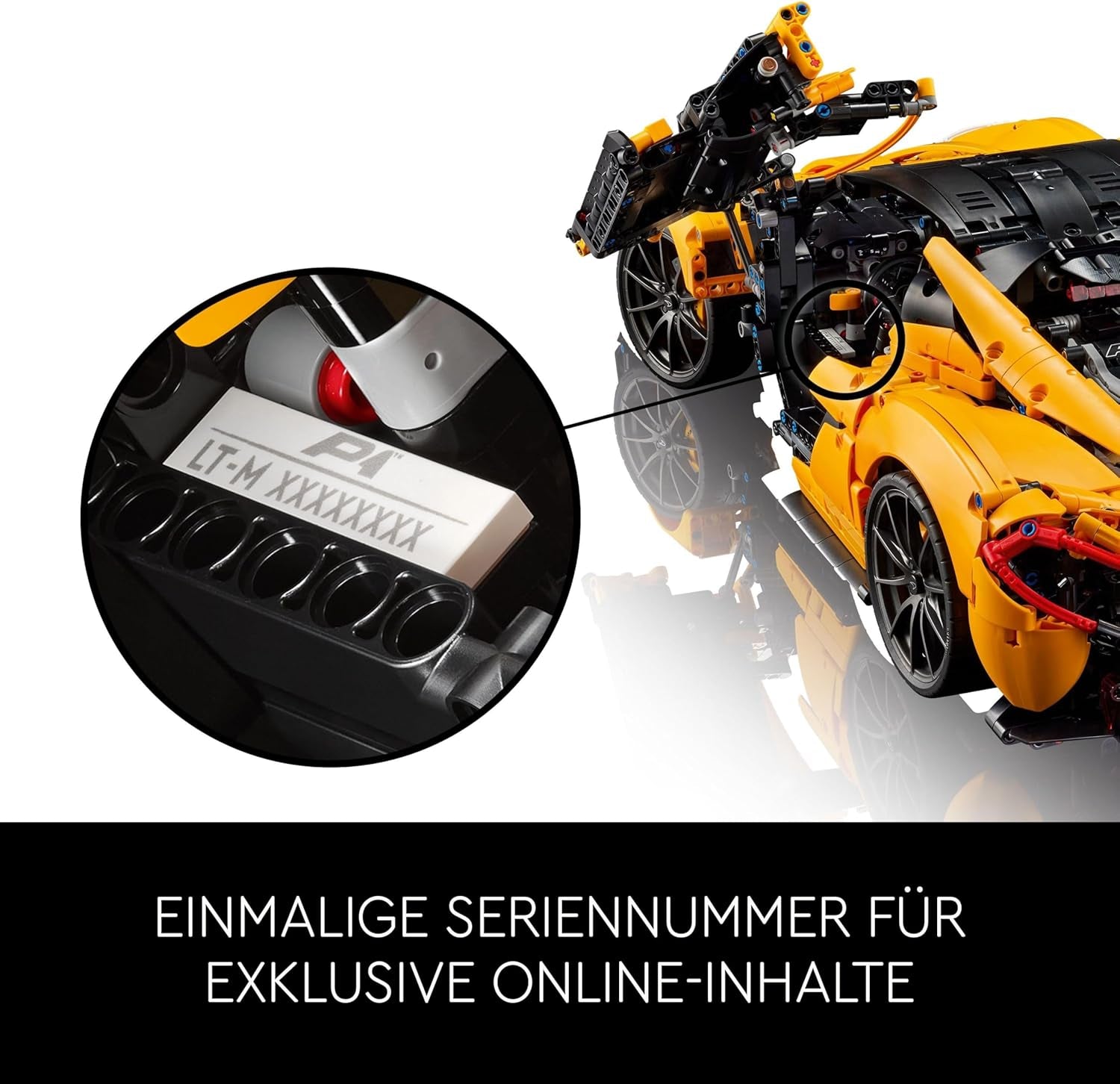 LEGO Technic Mclaren P1 Supersportwagenset voor volwassenen Autofans Cadeau V8-zuigermotor 7-versnellingsbak Schaalmodelauto Speelgoedautoset 42172 Bouwsets Bekijk de LEGO-Store