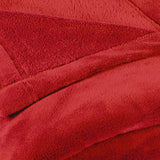 Celinatex pluizige deken XXL 220 x 240 cm rode bankdeken warme deken zachte microvezel fleece Oeko-Tex Montreal bedden en hoezen Besuche den CelinaTex-Store