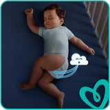 Luiers Pampers 81657566 Baby-Dry broek, wit