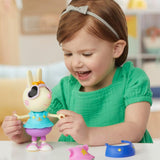 Peppa Pig Luisa Spoon - Leuk aankleedfiguur, meisjespop van 15 cm met verkleedaccessoires en kleding, interactieve speelgoedset voor peuters vanaf 3 jaar