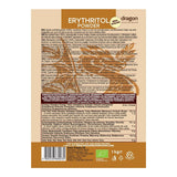 Bio Erythrit - Poeder, 100% Biologisch, Veganistisch, Null Kalorien-1Kg Zoetstoffen Naty Shop