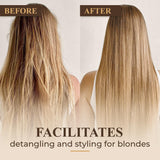 Intea Chamomile - Blonde Reflections Haarmasker - Hydrateert en voedt blond haar - 250 ML Naty Shop Haarmasker