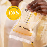 Medela Easy Pour Muttermilchbeutel Zum Einfachen Ausgießen, 100 Stück, 210 Ml, Auslaufsichere Einweg-Muttermilchbeutel Mit Überlaufschutz, Stillhelfer Accessoires Babyvoeding en borstvoeding Naty Shop