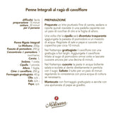 N°20 Penne Régate Integrale Paté 500 g - Lot van 6