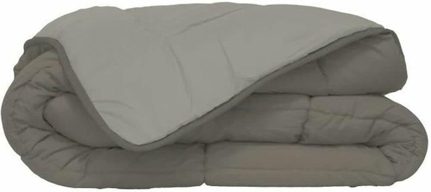 Couette CALGARY Chocolade/Corail 140 Dekbedden en dekbedden Naty Shop 220 X 240 Cm