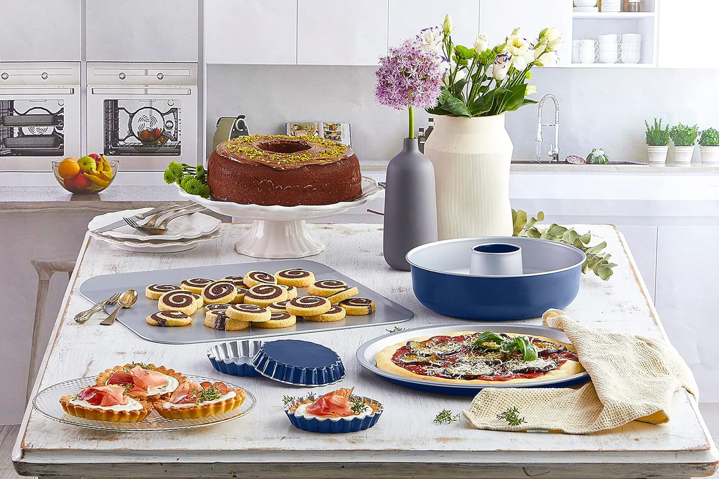 Line XBake, Plumcake Shape 25x11 cm, staal met antiaanbaklaag, ecologisch, Vormen en bakplaten Naty Shop